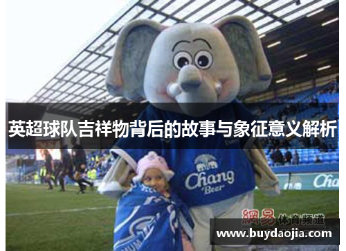 英超球队吉祥物背后的故事与象征意义解析